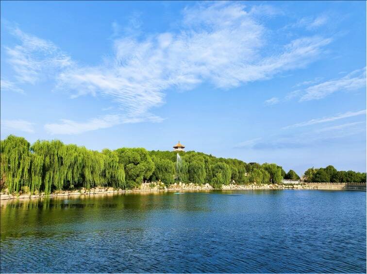 泰安虎山公园:九月风来 漫赏一园秋韵