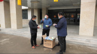 40秒丨众志成城 携手战“疫”临沂沂水村民捐赠2000个口罩驰援家乡