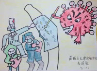 抗击疫情，枣庄薛城的孩子们有“画”说