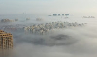 央视《新闻直播间》：山东大雾橙色预警 局地能见度不足50米