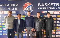 青岛国信双星篮球俱乐部拜访塞尔维亚篮协