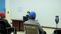 37秒｜阳信县“四进”工作组将安全讲座送到项目工地