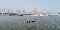 中国赛艇队、皮划艇队在日照市进行水上训练 备战奥运会