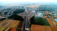 好消息！京沪高速改扩建工程兰陵互通建成通车