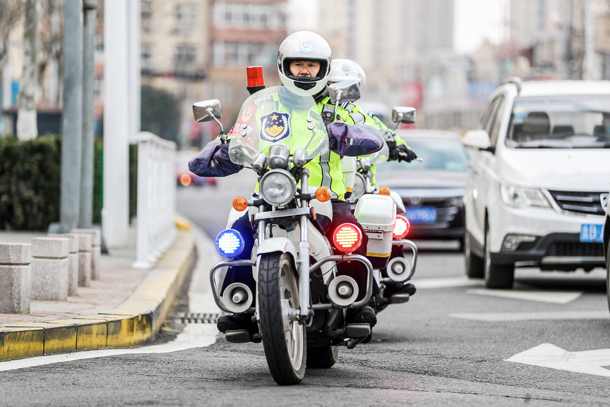 交警铁骑是什么摩托车图片