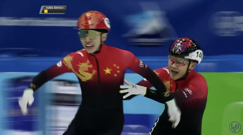 林孝埈夺中国队首金！中国选手包揽500米短道速滑冠亚军