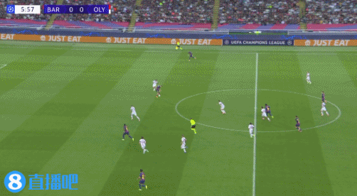 巴萨6-1十人奥林匹亚科斯 费尔明戴帽拉什福德双响