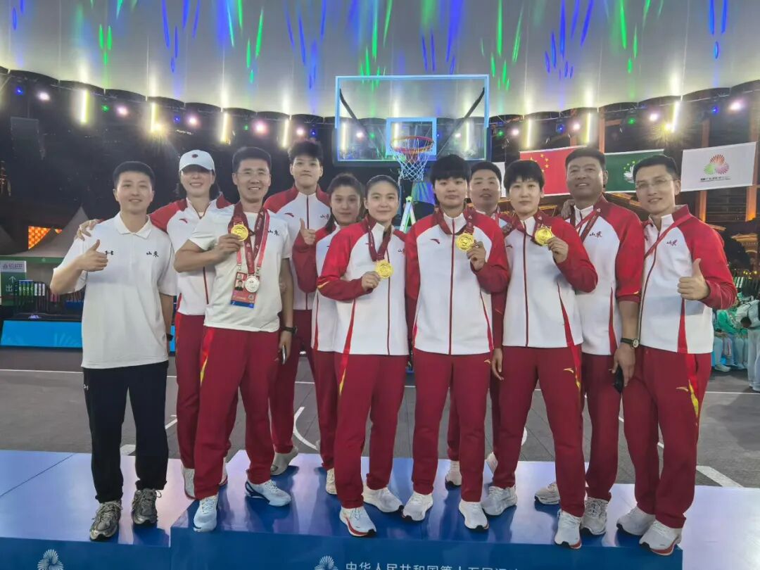 山东三人篮球十五运会创“一金一银”佳绩 济南力量铸就新辉煌