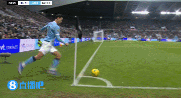 联赛杯-曼城首回合2-0纽卡 塞梅尼奥连场破门 谢尔基建功