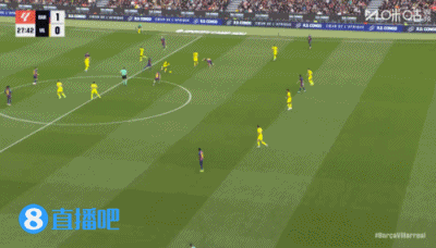 巴萨4-1比利亚雷亚尔 亚马尔生涯首戴帽莱万破门