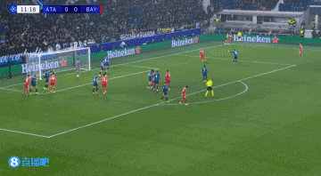 拜仁6-1亚特兰大 奥利塞2射1传杰克逊传射穆西亚拉破门