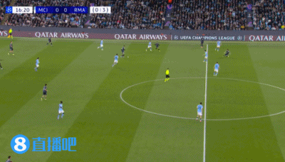 皇马2-1总分5-1十人曼城 B席直红+手球送点维尼修斯双响