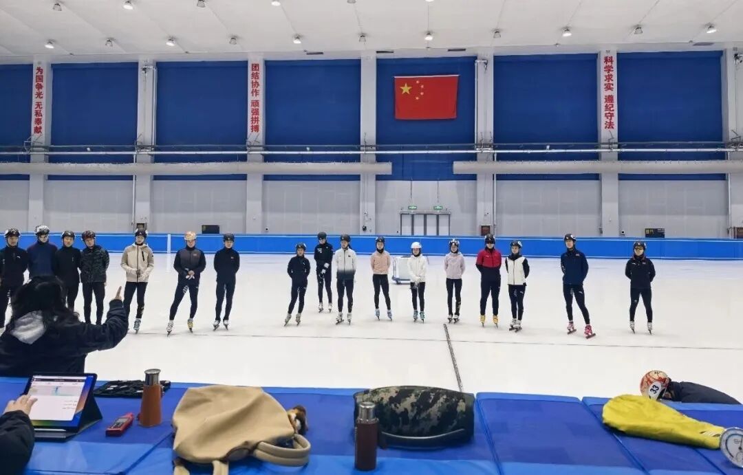 有了大本营 启航新征程：省短道速滑队正式入驻青岛红岛训练基地