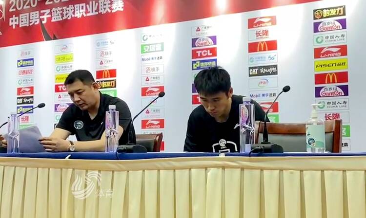 巩晓彬：西热缺阵同曦实力有所影响 比赛达到了练兵效果