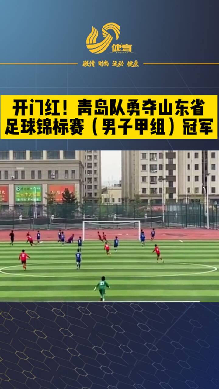 开门红！青岛队获山东省足球锦标赛男子甲组冠军