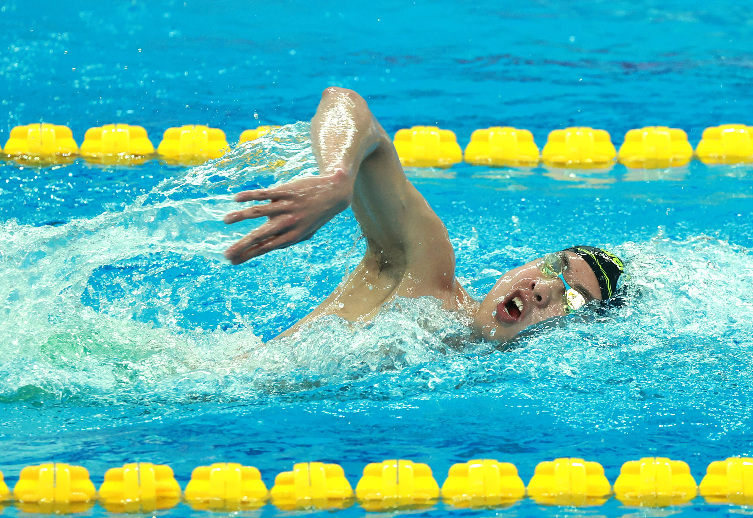 第58金！程龙获全运会游泳男子1500米自由泳冠军