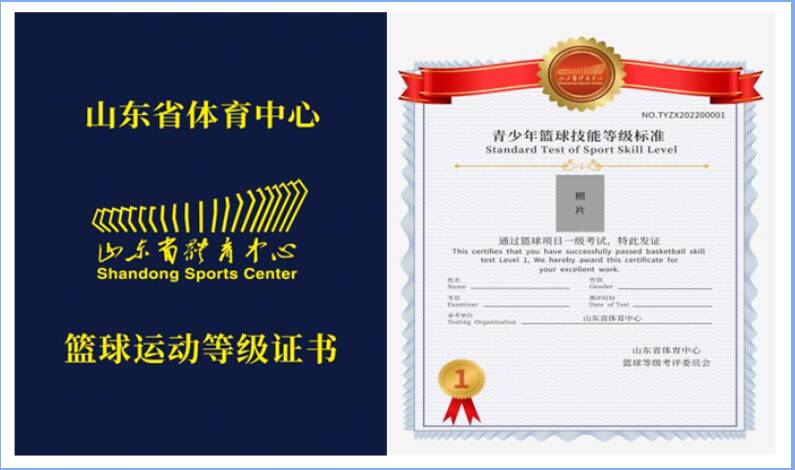 山東省首個青少年籃球培訓等級標準出臺