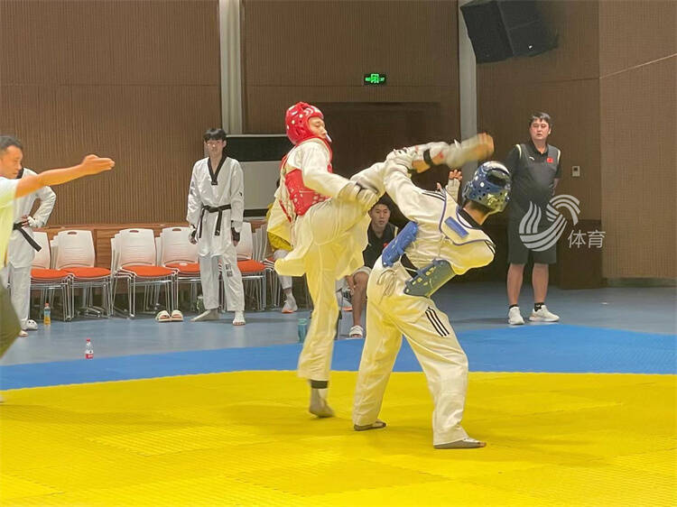 备战全锦赛！2022年山东新疆跆拳道交流对抗赛举行