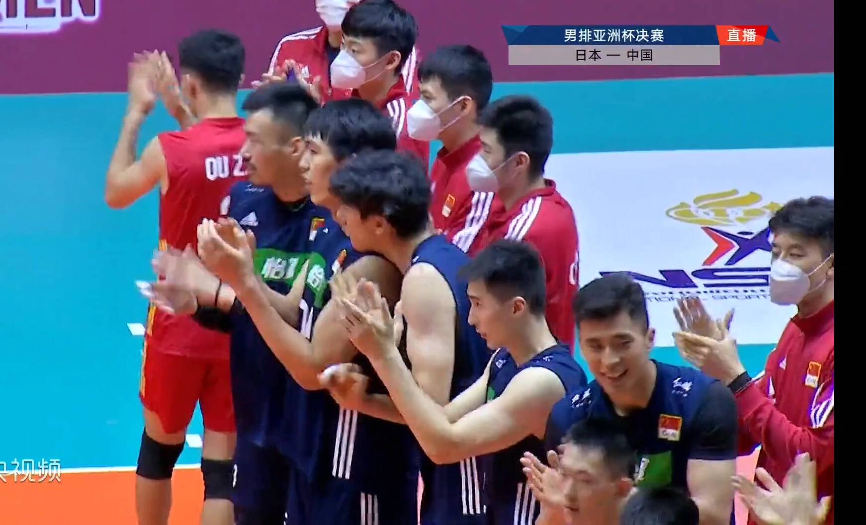 时隔十年再登顶！男排亚洲杯中国男排3-0日本男排夺冠