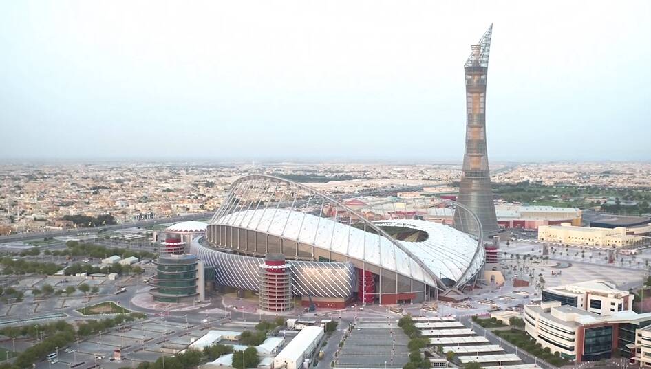 震撼无比！戳视频看卡塔尔世界杯八座体育场