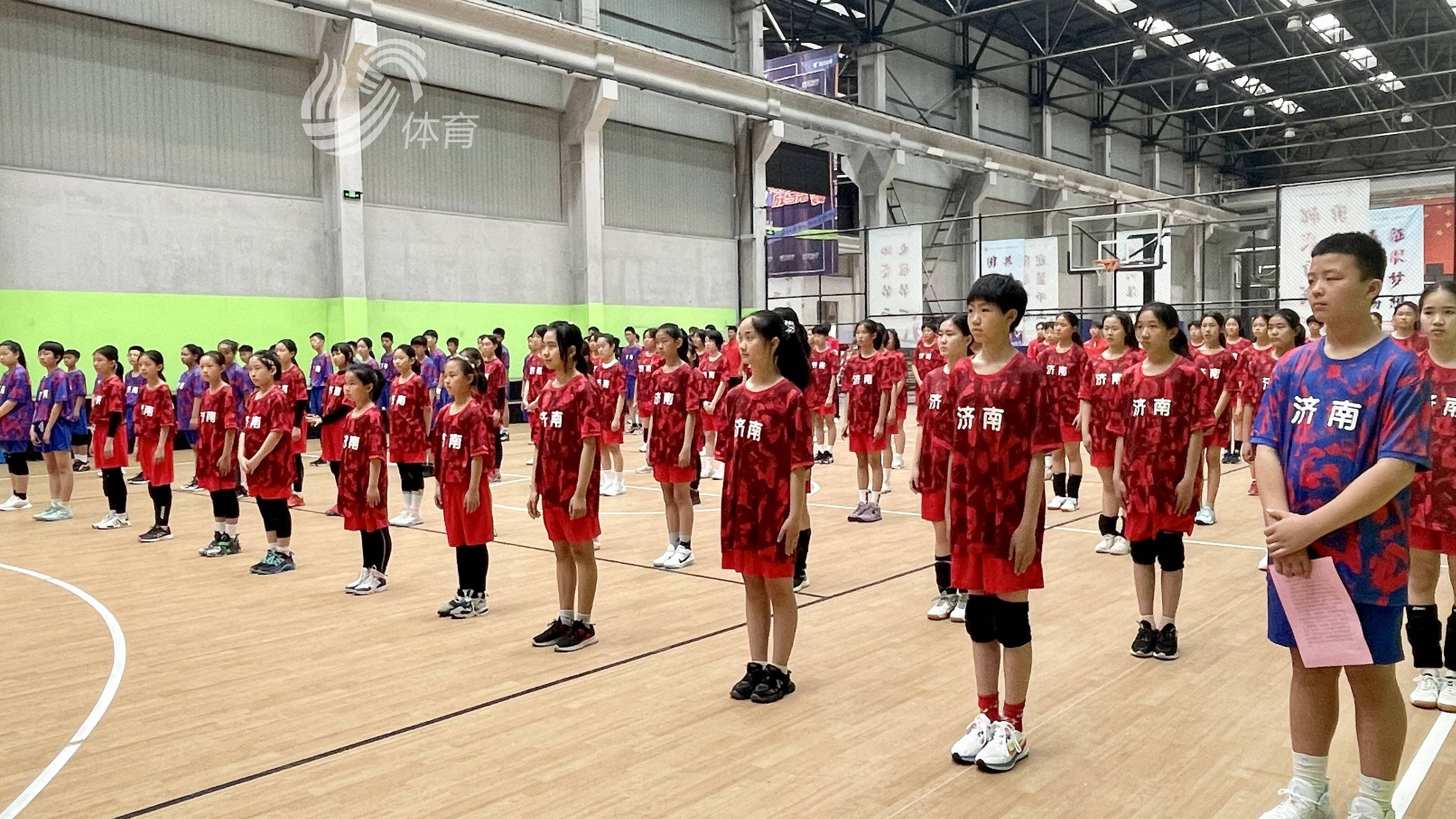 “岗位建功 正青春”！2023年济南市篮排球集训营开营