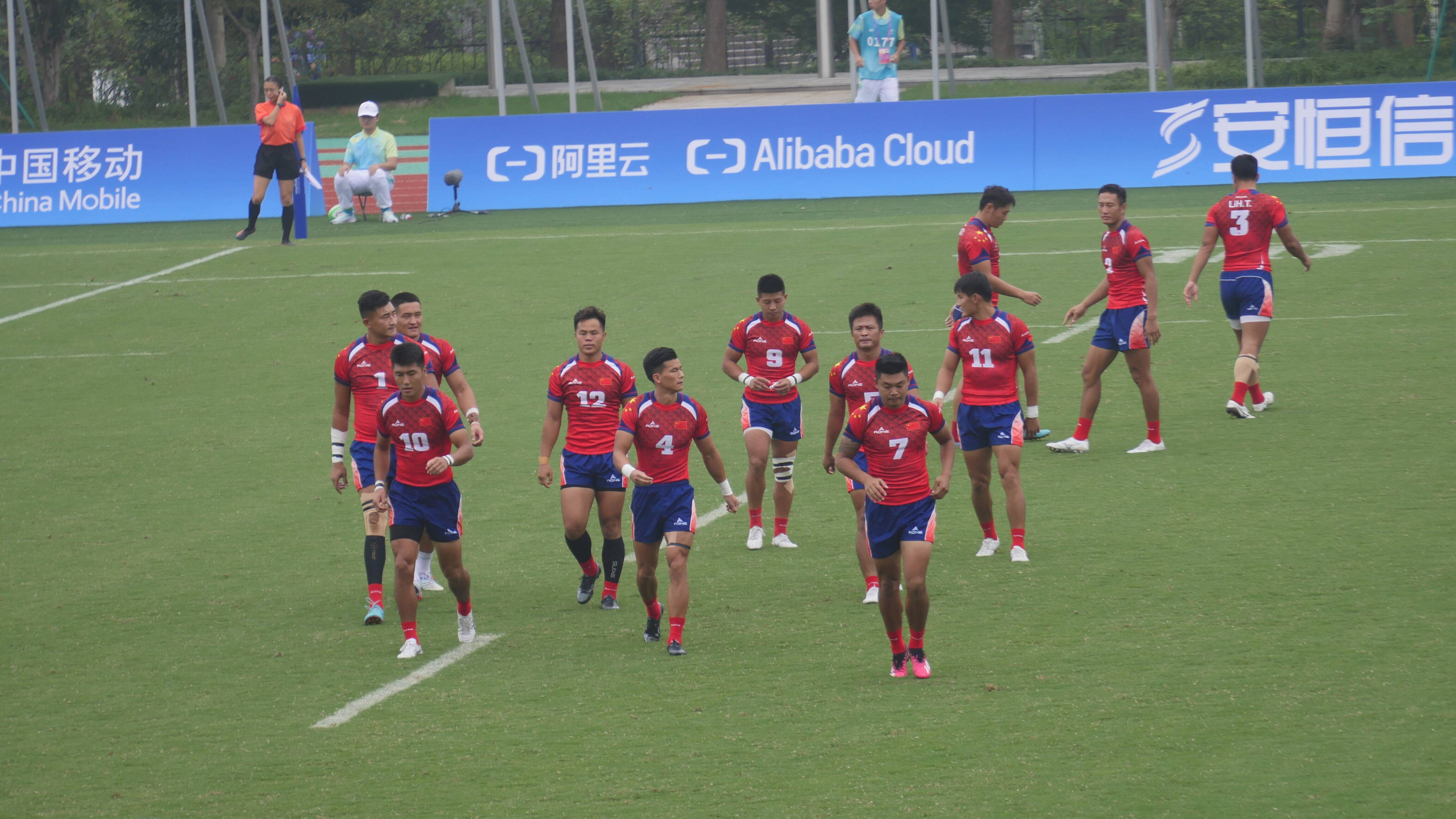 一起看亚运丨中国男子橄榄球队不敌韩国队无缘决赛