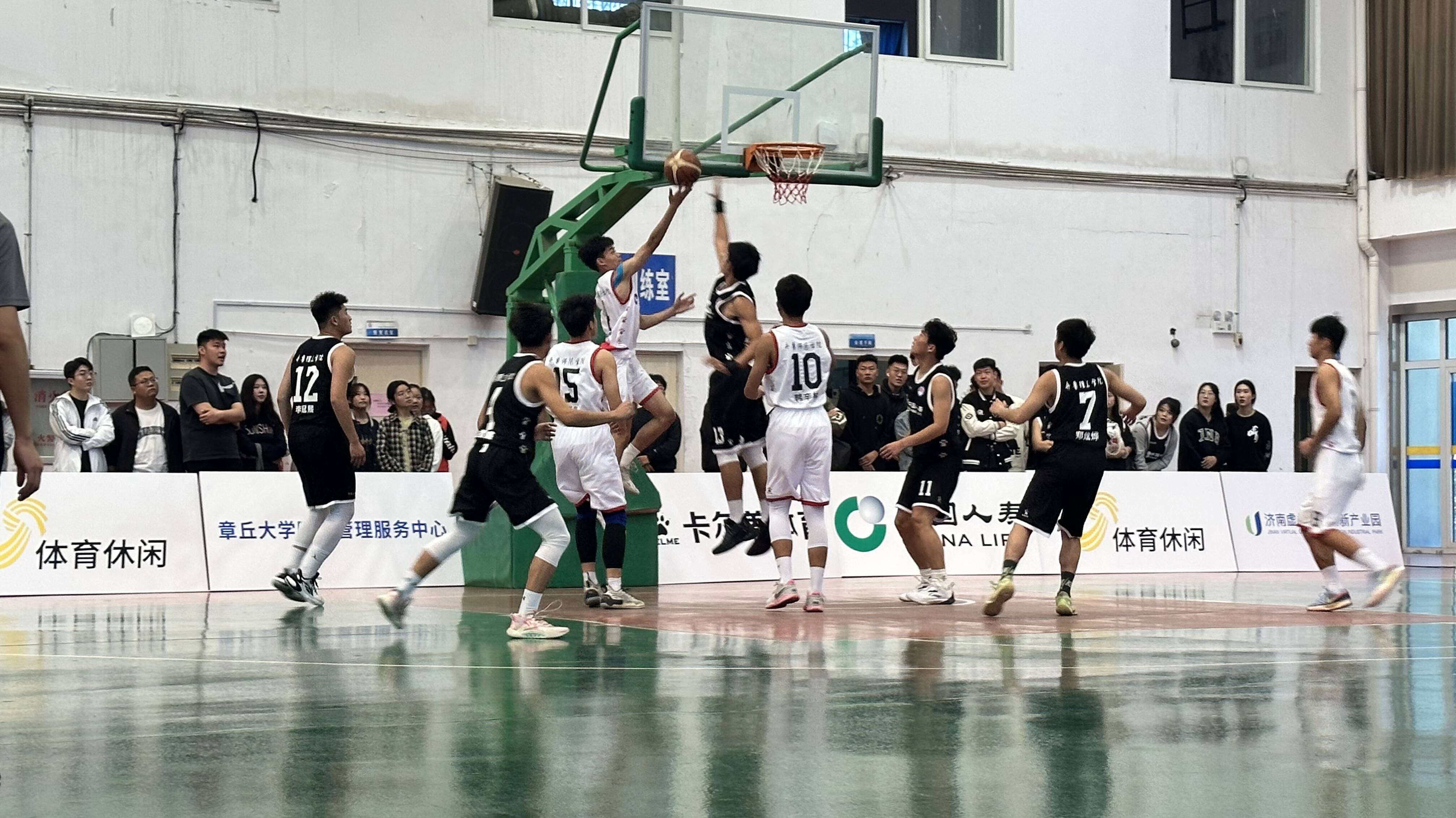 中国人寿助力2023驻章高校大学生篮球联赛