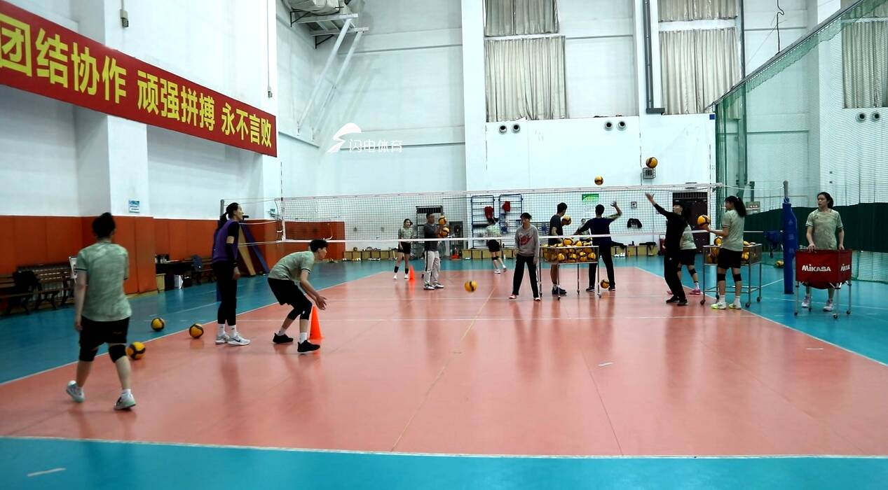 山東女排春節停賽不停訓，全力備戰十五運