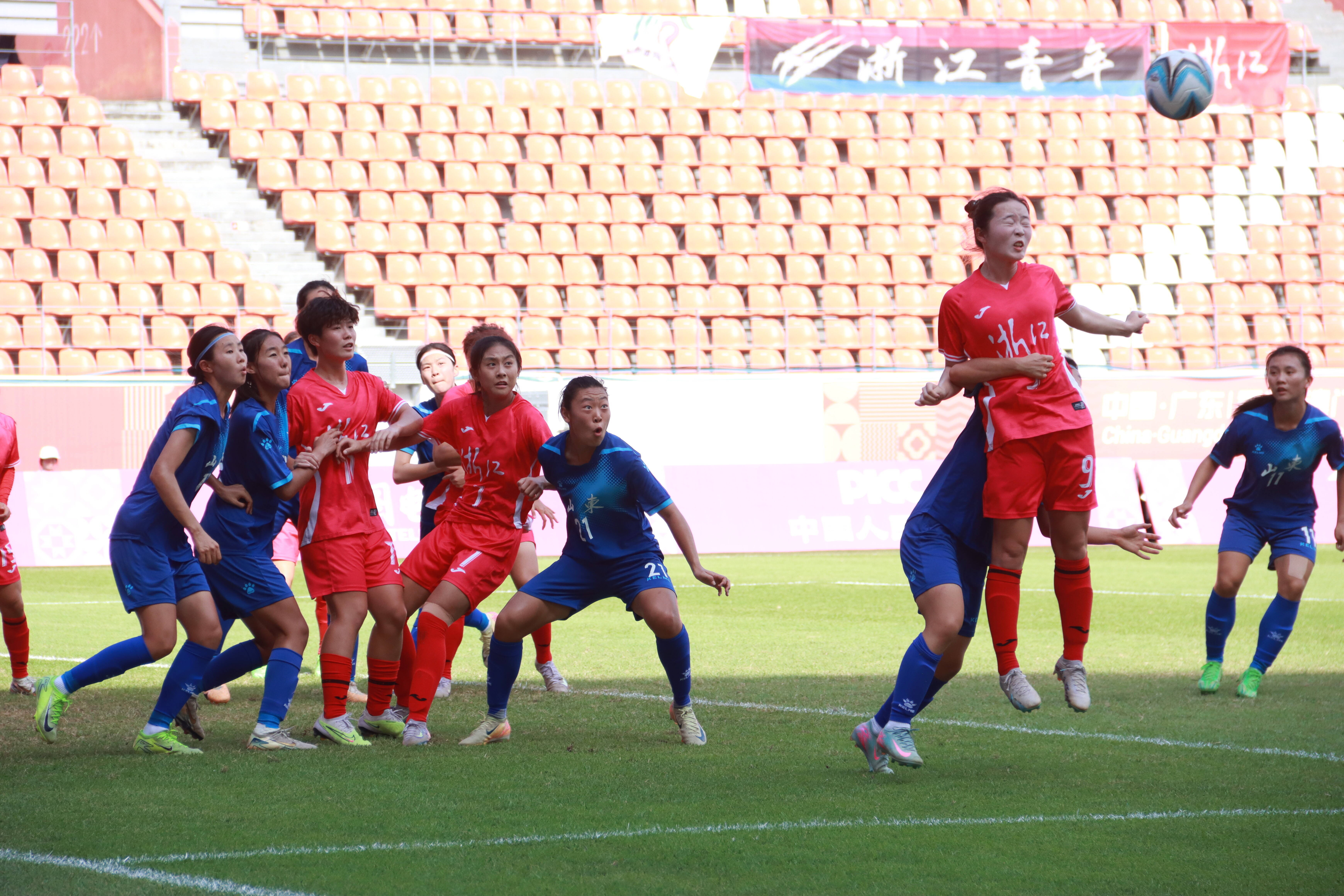 山東U18女足獲全運會第四名 李新起：隊員背上想贏怕輸的包袱