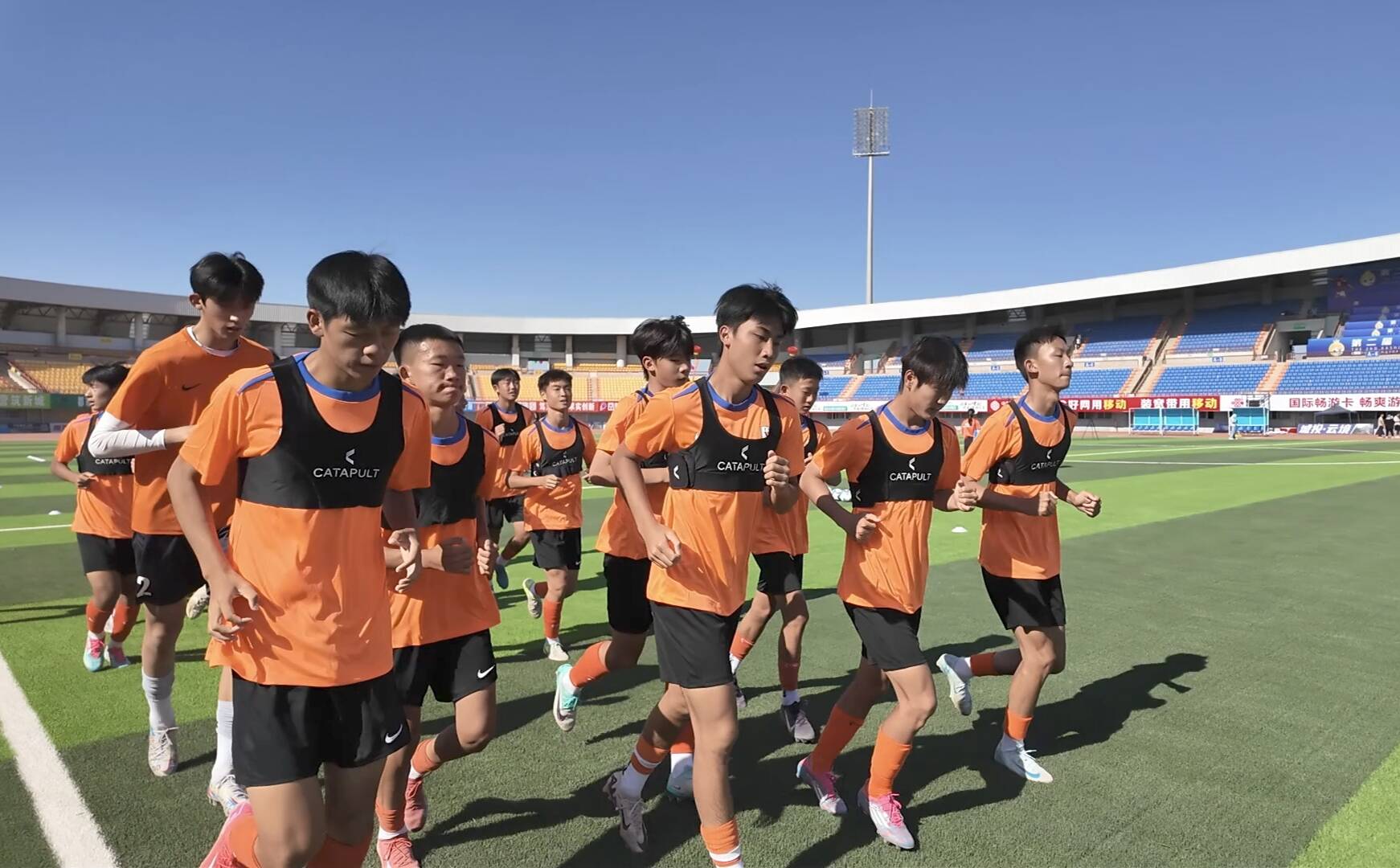 泰山U16隊今晚迎“喀什杯”首戰，球隊以賽代練衝刺十五運