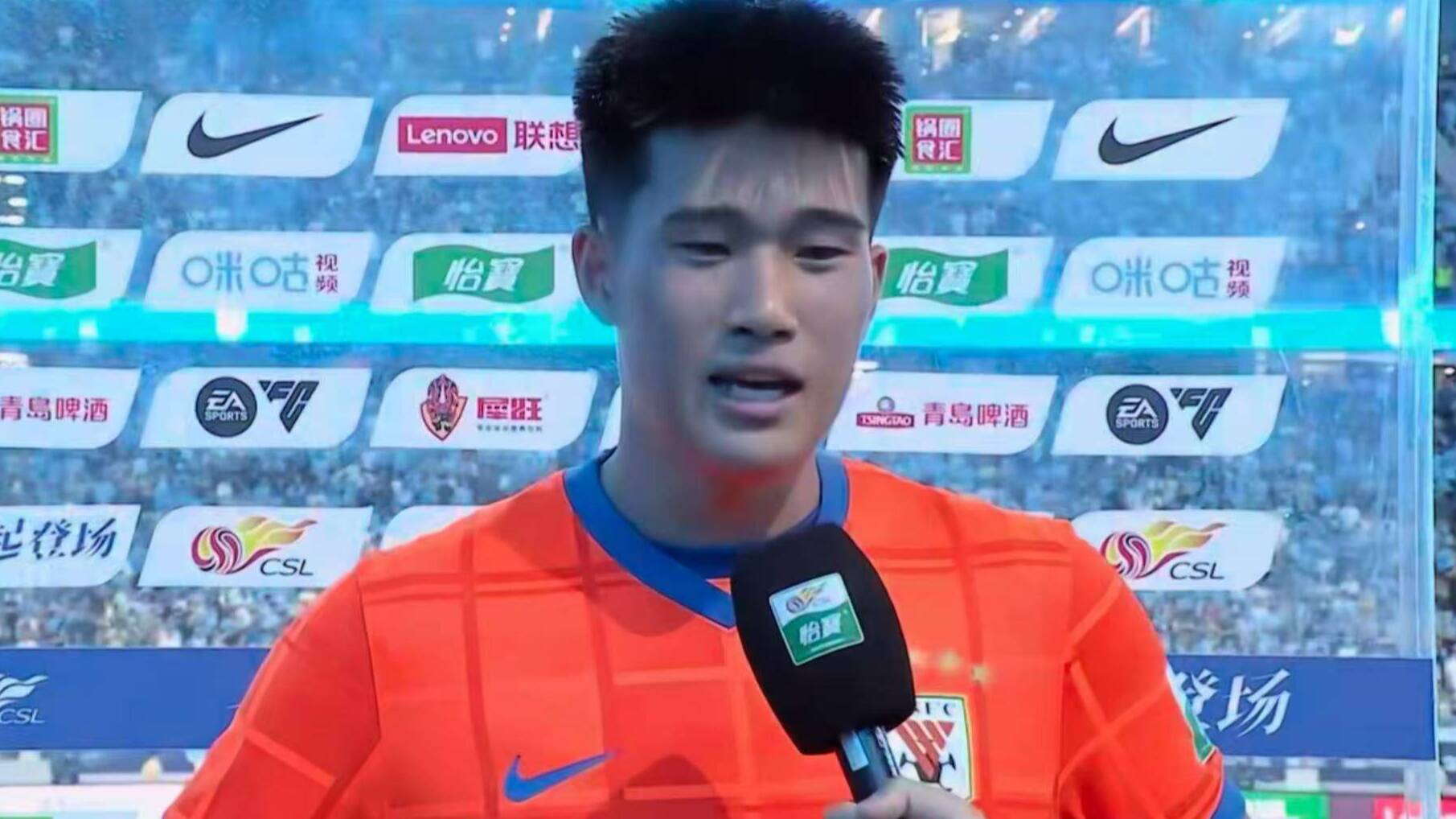 彭嘯談中超首秀：心理、技戰術層麵收獲非常多