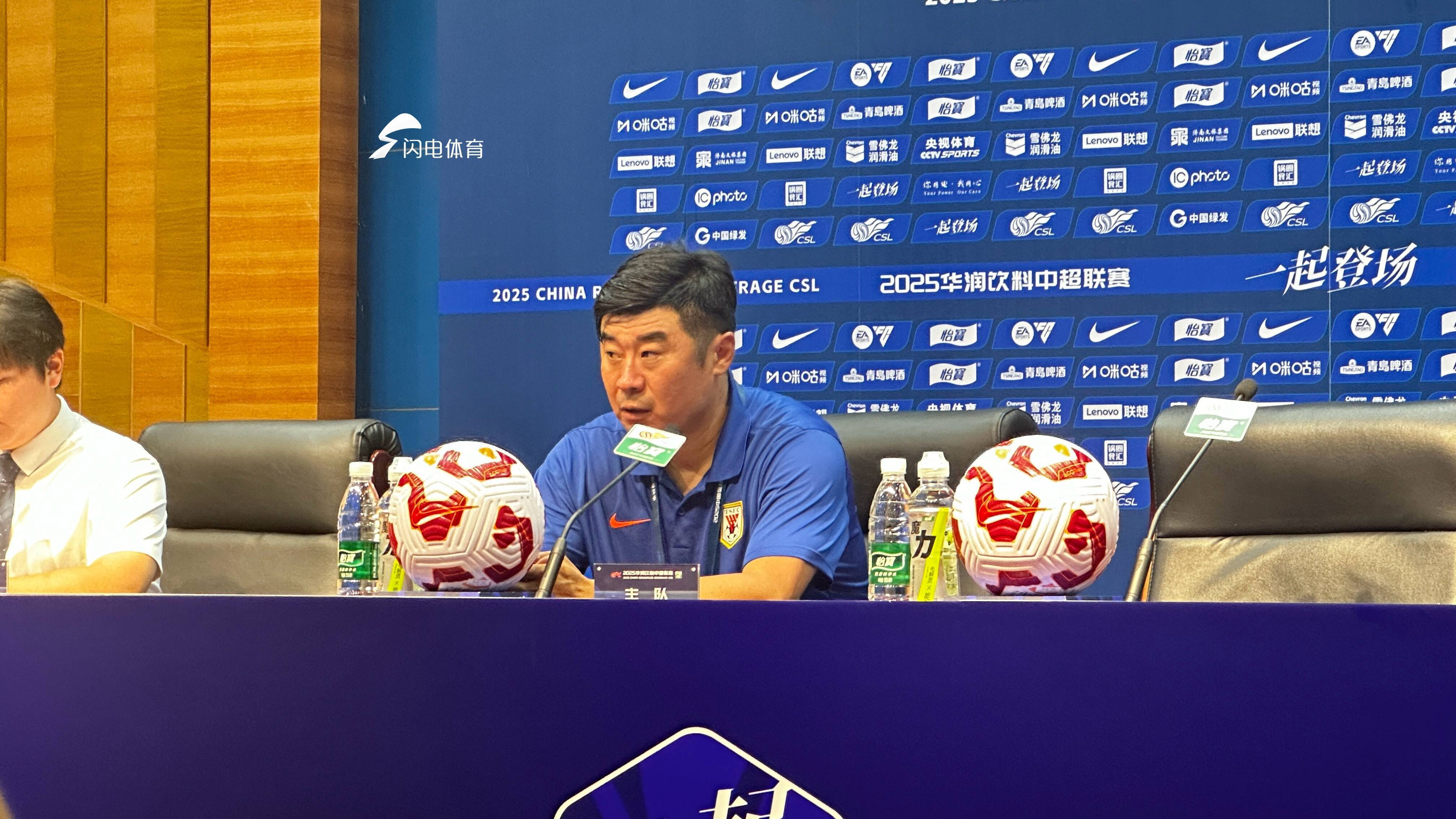 韓鵬：所有球員完美詮釋了泰山精神，落後之際始終堅守不放棄