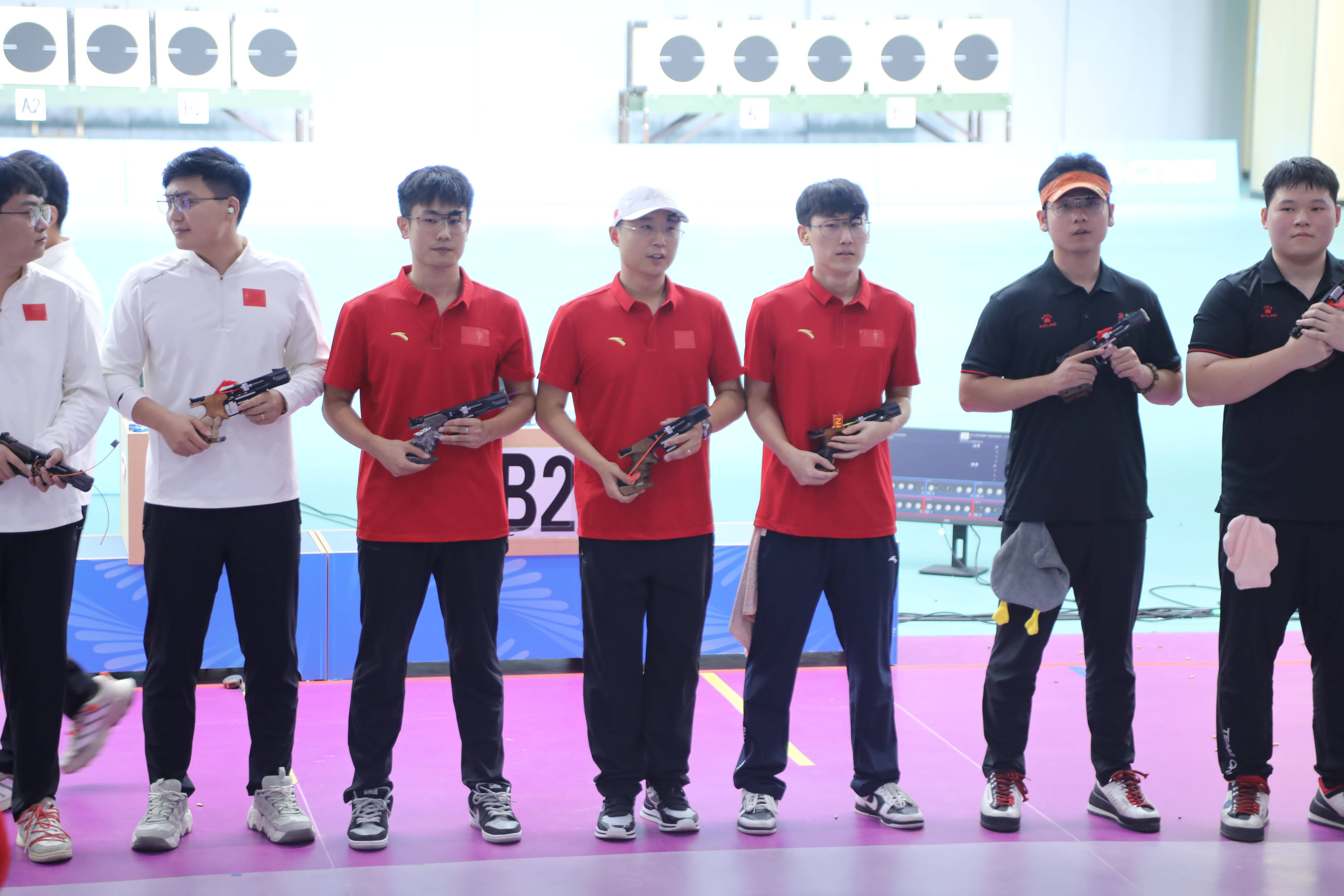 山東隊奪十五運會男子25米手槍速射團體冠軍 李越宏：全運會很難打