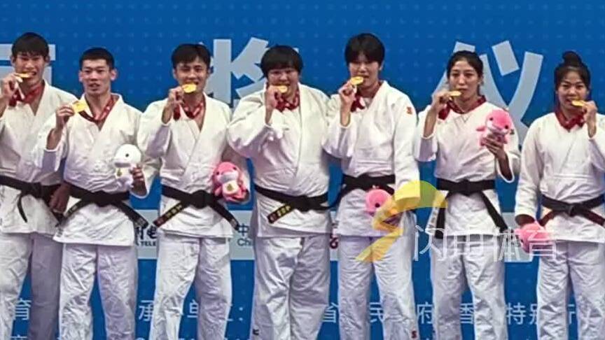 山東隊衛冕十五運會柔道混合團體冠軍 孫曉倩：團體的力量最重要