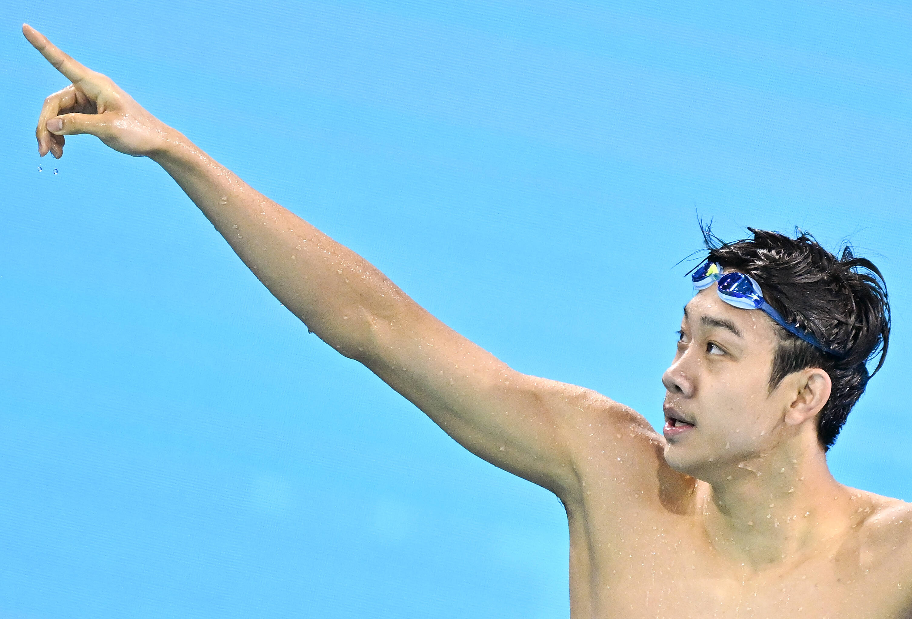 三冠王！山東選手張展碩勇奪十五運會男子800米自由泳冠軍