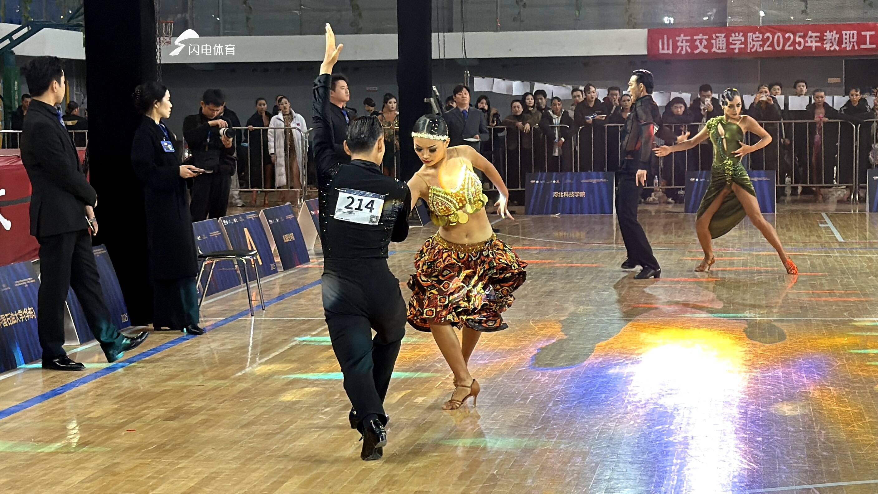 2025山东省学生体育舞蹈锦标赛在济南举行(图1)