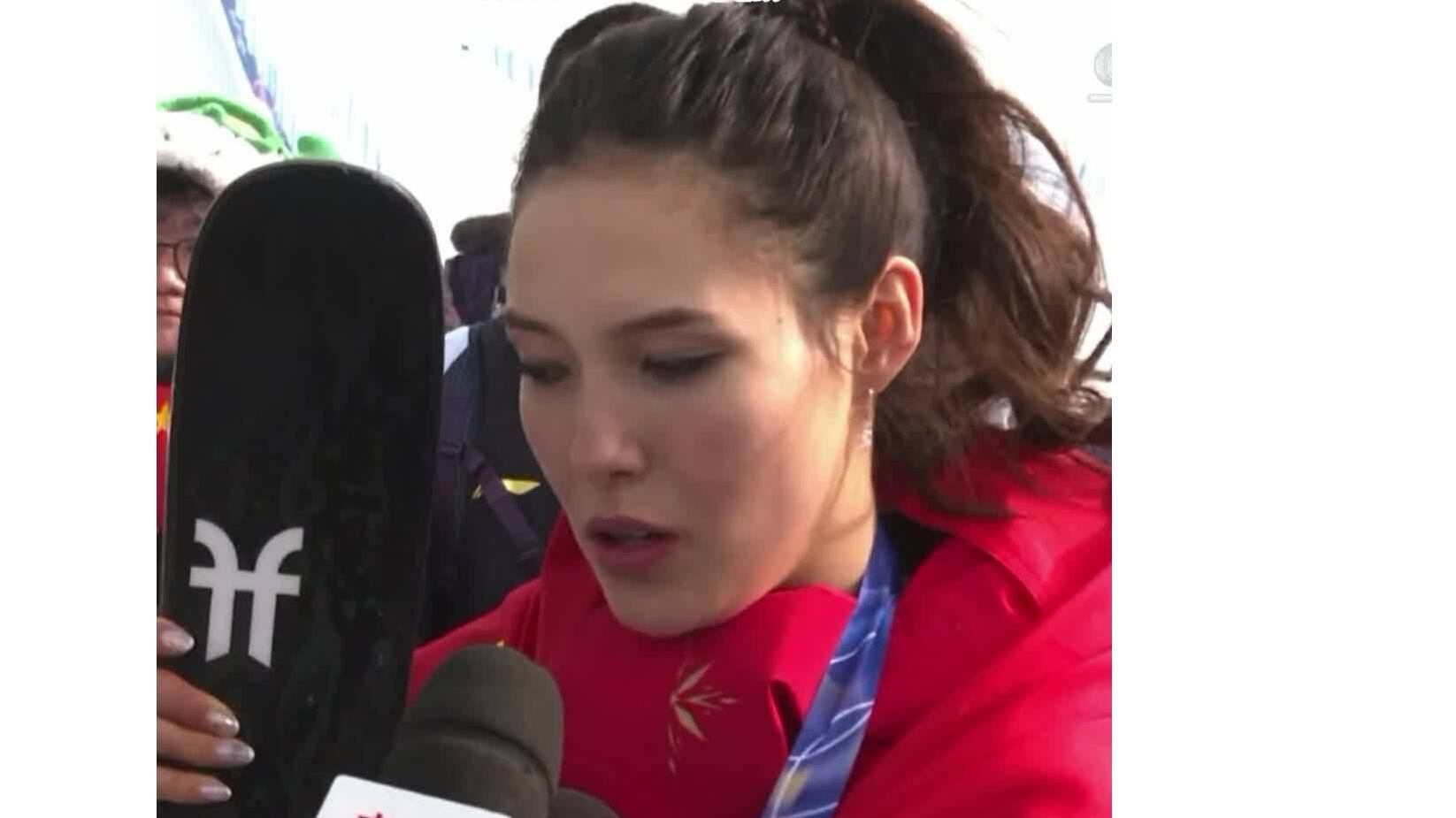 谷爱凌米兰冬奥摘银：做到了我一辈子最好的一套坡面障碍动作