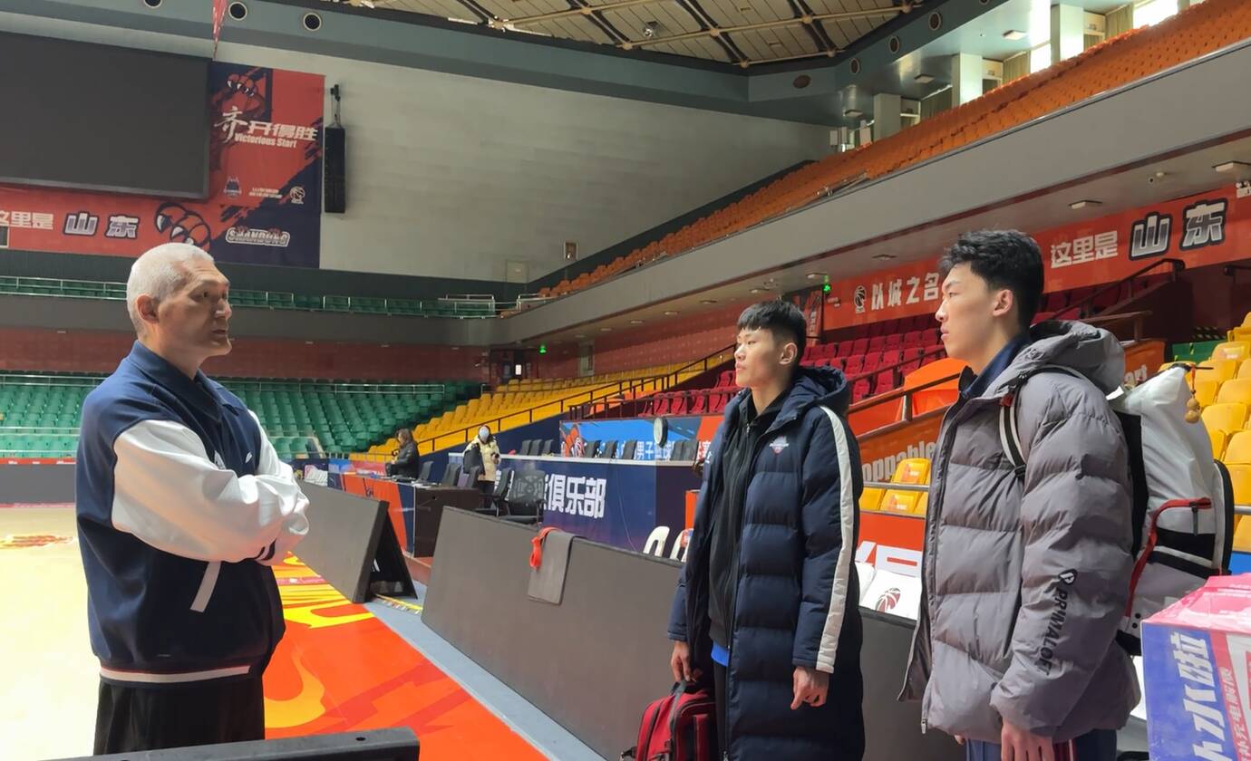 山東高速男籃集結備戰 紀民尚寄語小將拚盡全力