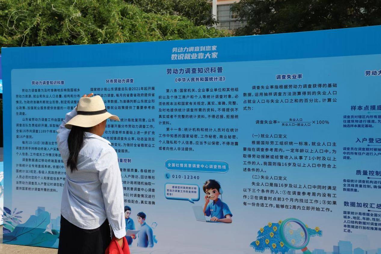 勞動(dòng)力調(diào)查和就業(yè)政策進(jìn)社區(qū)宣傳服務(wù)活動(dòng)棗莊站順利舉行