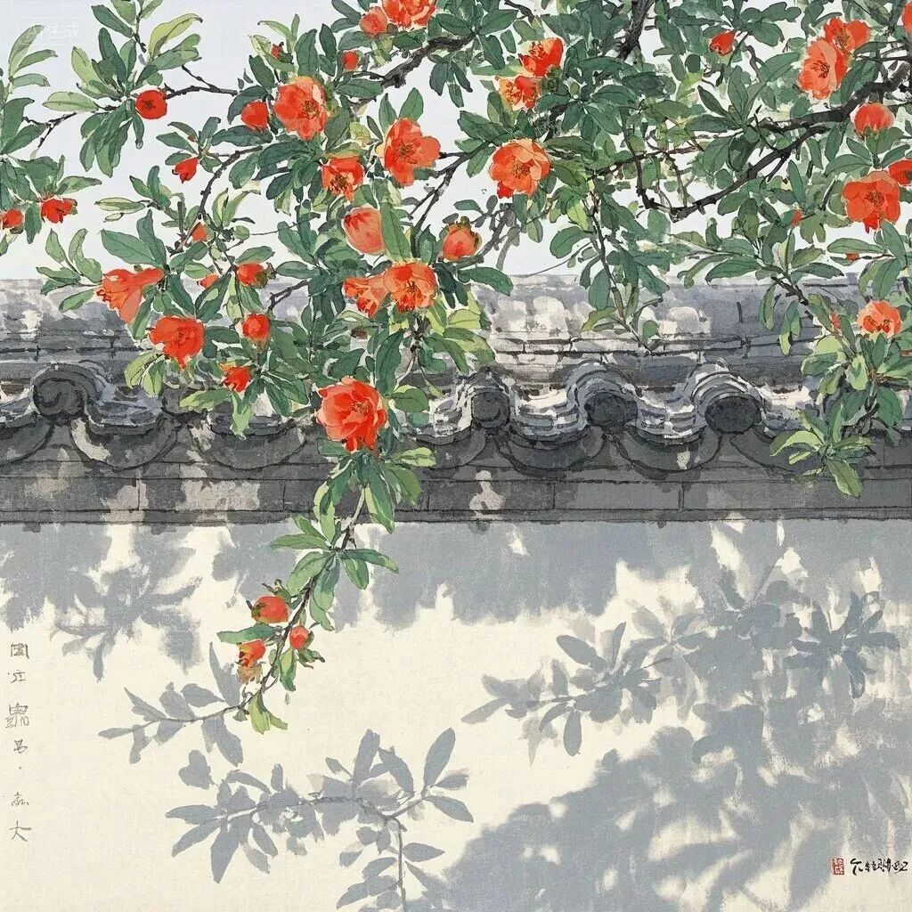 寻声而来——榴花照眼明