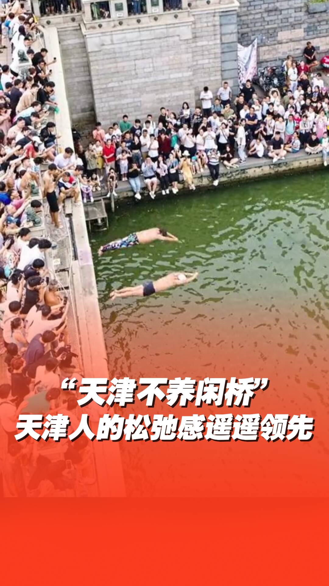 天津不養閑橋，天津人的松弛感遙遙領先！