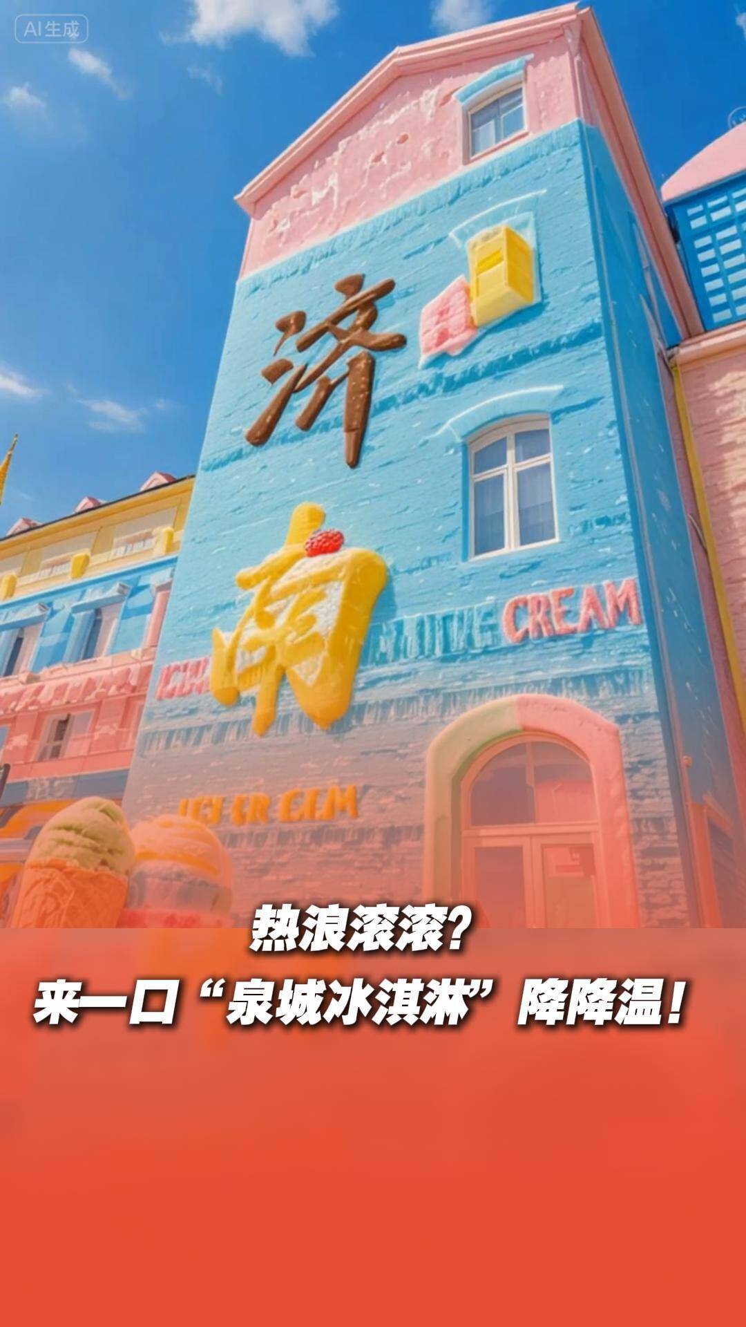 大暑丨熱浪滾滾？來一口“泉城冰淇淋”降降溫！