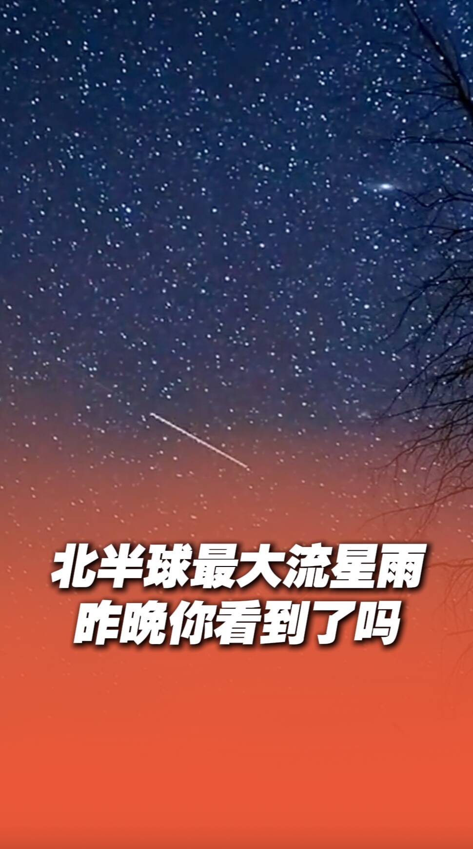 北半球最大英仙座流星雨，你看到了嗎？