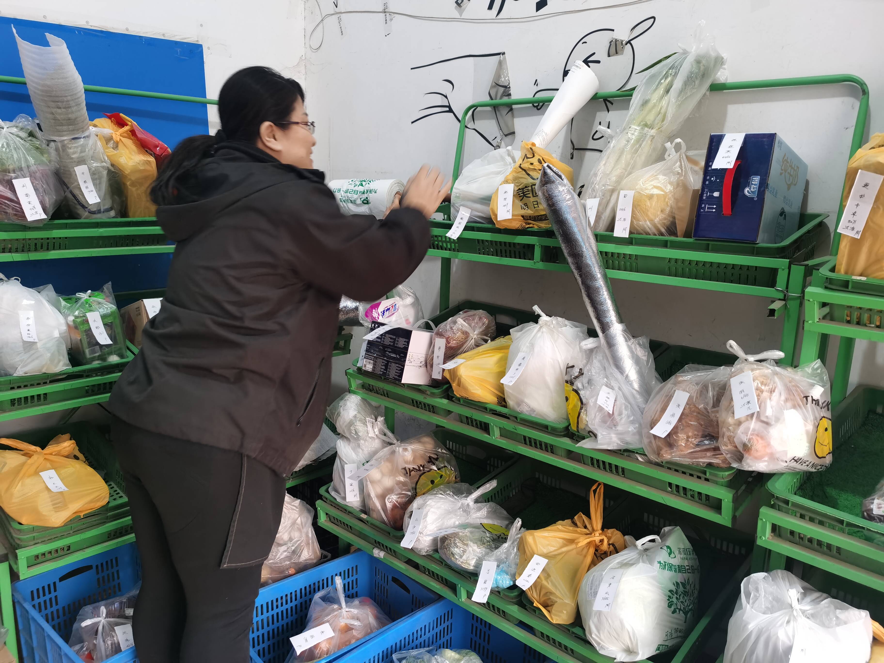 记者走基层杨晋的5年社区团购路