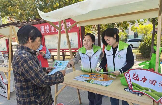 城管进社区：济阳回河街道喜庆重阳 垃圾分类齐参与