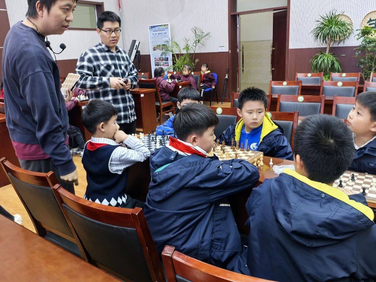 济南市历下区盛景小学国际象棋比赛