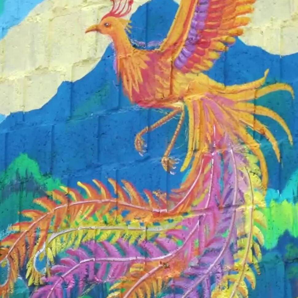 爱心彩绘 为莱阳市娘娘山画出生态乐章