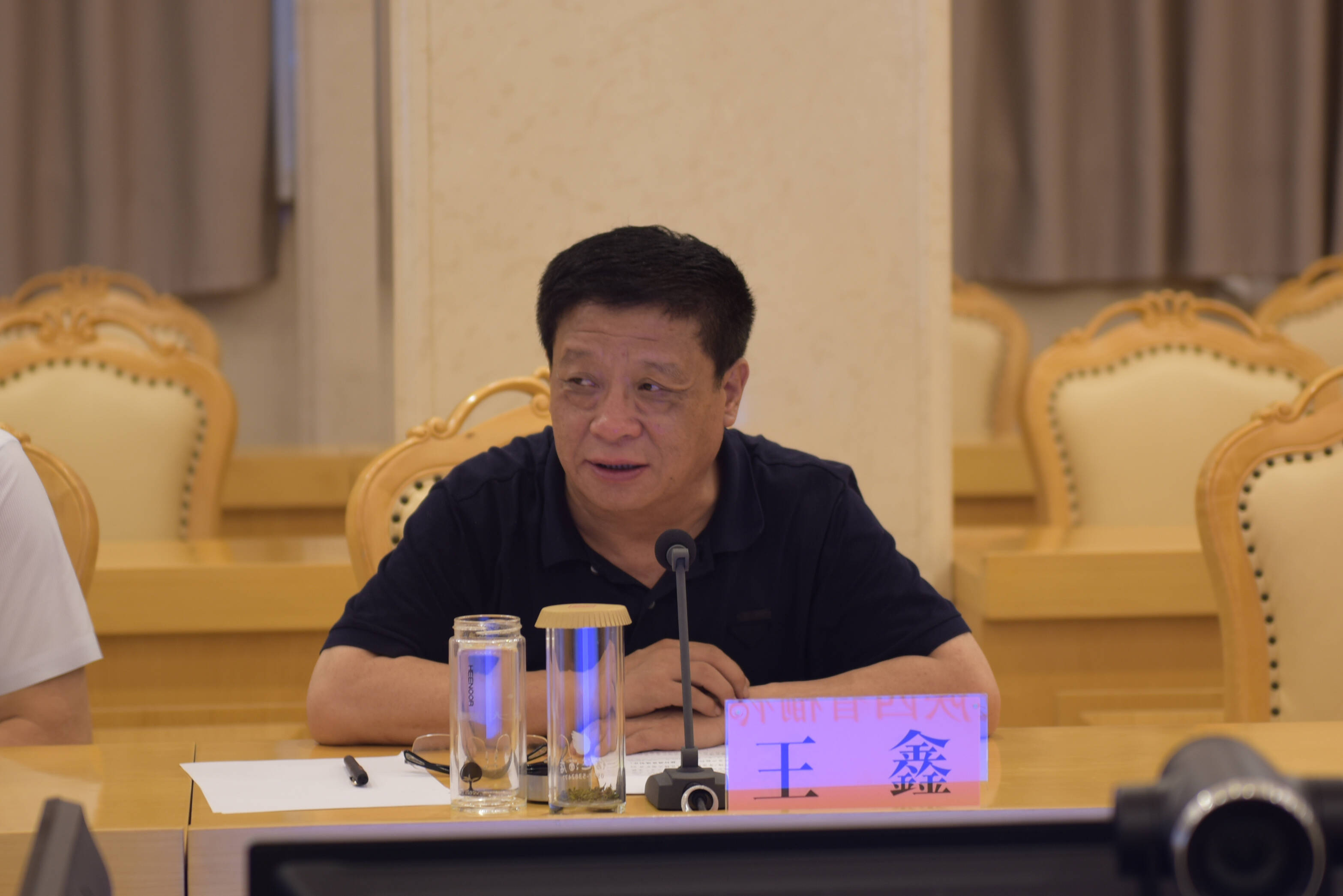 王鑫介绍了榆林市能源局基本情况.