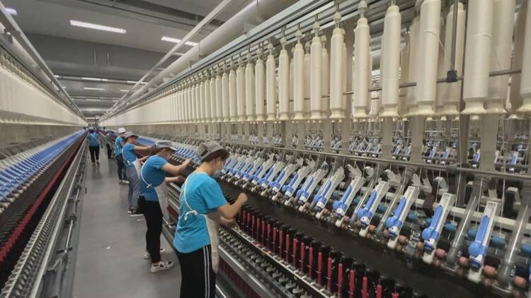 邹平魏桥纺织智能化纺织分厂全力冲刺新春开门红