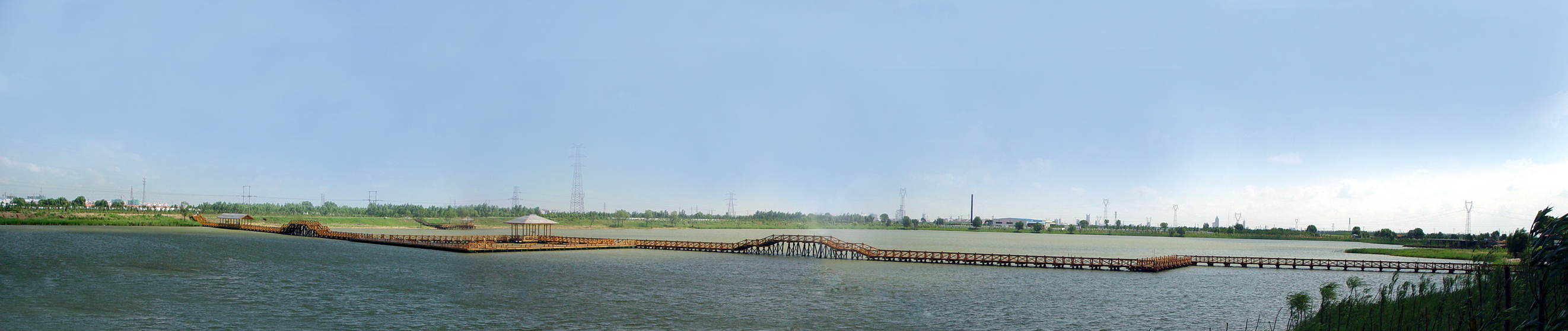 美景山东揽翠湖黄河三角洲康旅休闲新景区